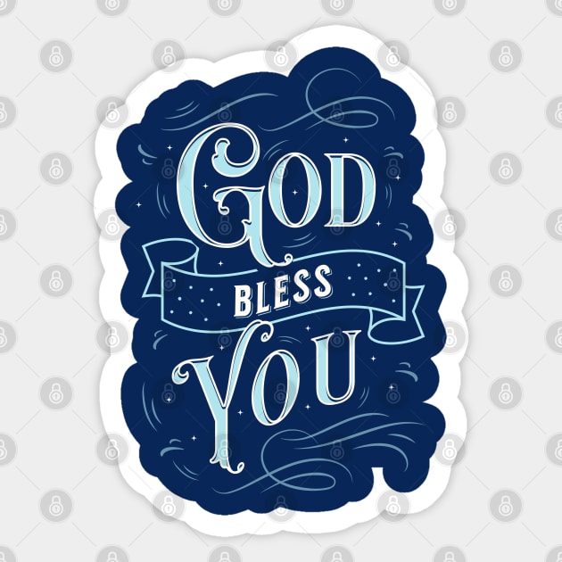 Bless You Sticker by Scar